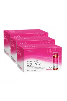FANCL Deep Charge Collagen 膠原蛋白飲料 (50ml x10支裝) (3盒SET)